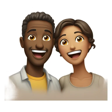 happy couple meme moments sticker