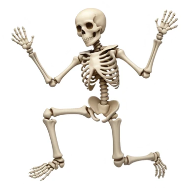 This action 🤷‍♂️ but as a skeleton sticker