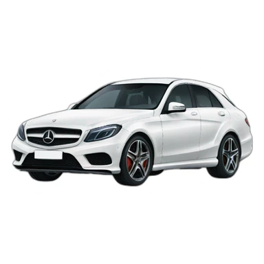 Mersedes benz sticker