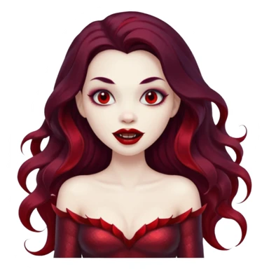 A black mermaid who is also a vampire  sticker