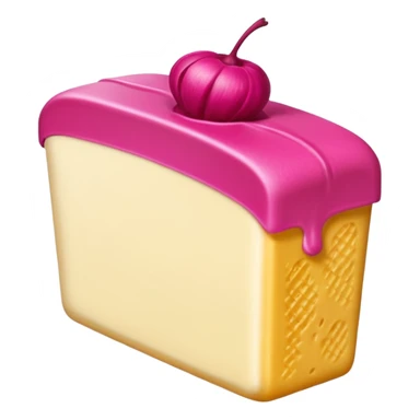 Un primer plano fotorrealista de una barra de mantequilla corporal sólida con un grabado botánico sutil. El color de la barra es rosa suave. Colores: rosa, crema y magenta. Iluminación de estudio. Estilo: producto sólido, limpio. sticker