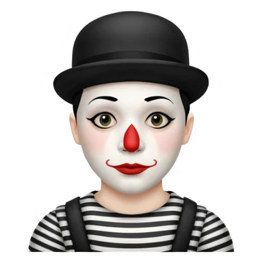 Mime-assassin sticker
