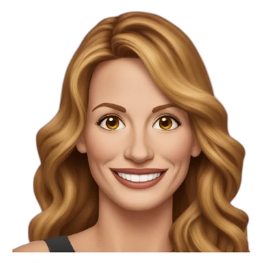 Julia Roberts qui fait la fête sticker