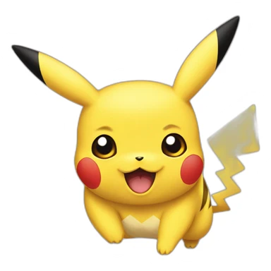 Pikachu dur flash sticker