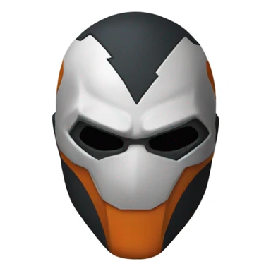 Death stroke mask  sticker