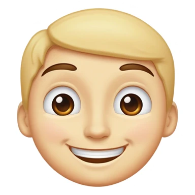 Emoji smirk face with eyebrow rise  sticker