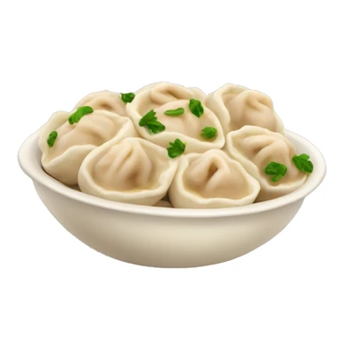Pelmeni food sticker