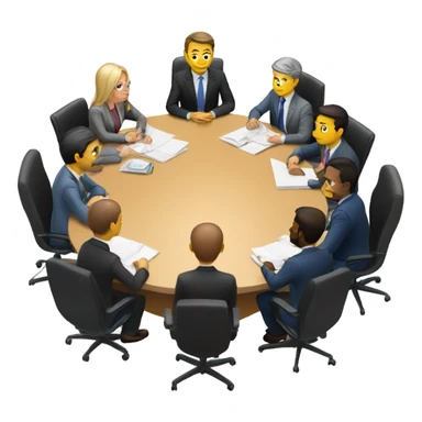 10 people at  ameeting sticker