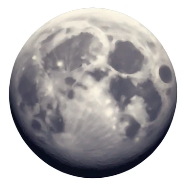 Moon astrology symbol sticker