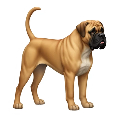 Bullmastiff Dog Breed Full Body sticker