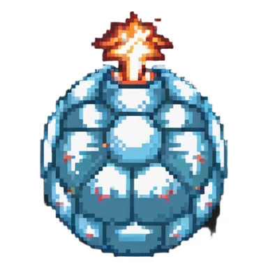 detailed high-res bomb power up item sticker