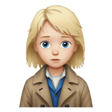 You are a poor child in a small German town, waking each day to the cold streets and the echo of factory whistles that never seem to stop. sticker