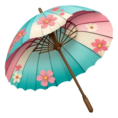 Ombrelle japonaise sticker