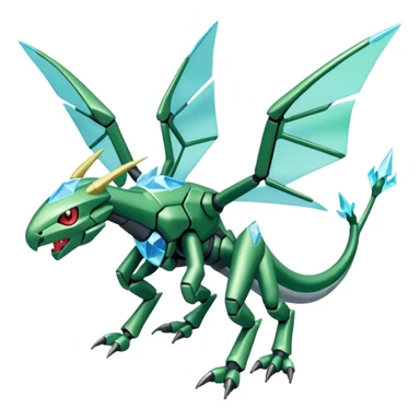 Scyther-Genesect-Vikavolt-Kyurem-fusion, full body sticker