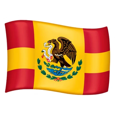 "State flag of Jalisco. Render this image in the distinct, simplified, and glossy art style of an iOS emoji flag, similar to 🇲🇽." sticker