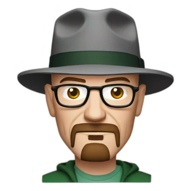 heisenberg breaking bad sticker