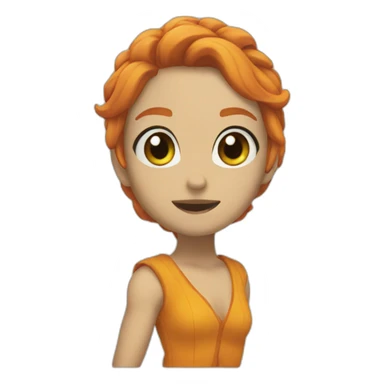 Nami new world sticker