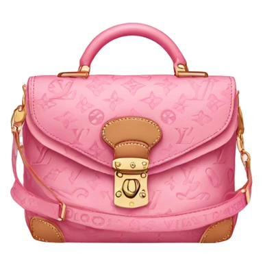 Pink louis vuitton bag sticker