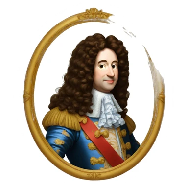 Le roi Louis XIV sticker