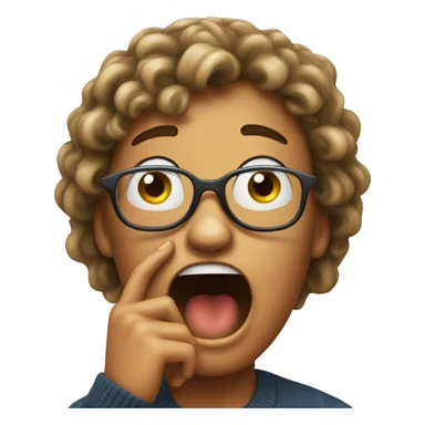 loud person speaking on cellphone sticker