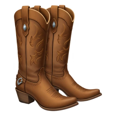 Cowgirl boots sticker