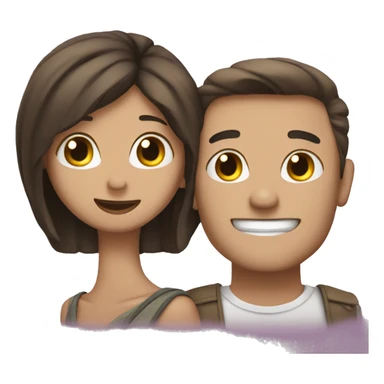 Snke couple in love sticker