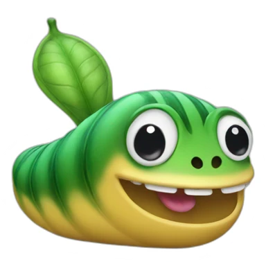 Slug happy sticker