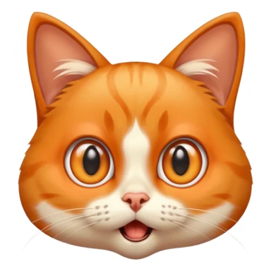 Un chat choqué sticker