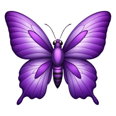 Mariposa morada sticker