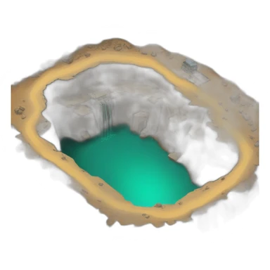 mineria open pit sticker