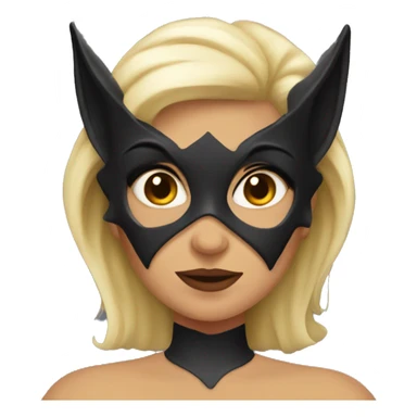 Bat woman sticker