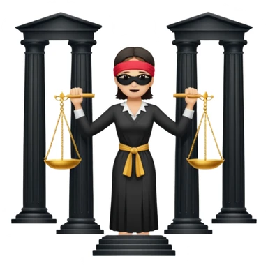 the justice system sticker