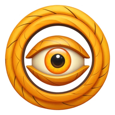 
un ojo tribal combinado con sol y sendero, con un espiral tipo energía ancestral  primitivas

 sticker