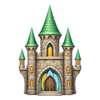elf castle sticker