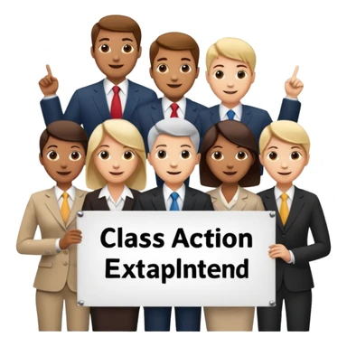 Class action settlements explain: When companies break the law or mislead customers, they are forced to pay settlements that money belongs to you.  sticker