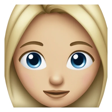 girl in car with ribbons blue eyes sticker