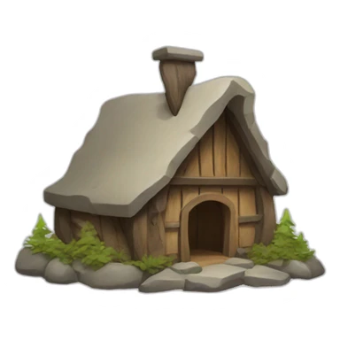 mountain shelter sticker