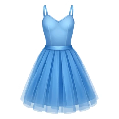 cinematic-realistic-blue-tutu,-layers-of-fine,-soft-tulle-forming-a-voluminous-and-airy-skirt,-delicate-folds-catching-the-light,-slightly-frayed-edges-adding-authenticity,-glowing-softly-with-a-warm-and-ethereal-elegance sticker