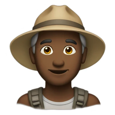 someone who discover a beautiful new land sticker