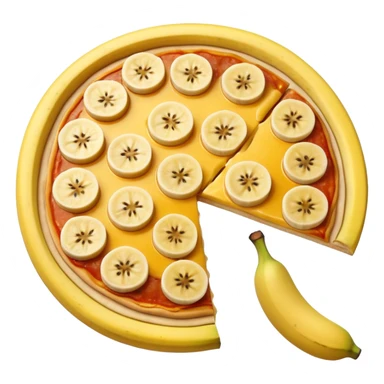 banana pizza sticker