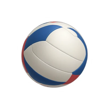 Balón de voleibol en forma de corazon  sticker