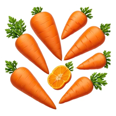 carrot  Chopped into small pieces    sticker