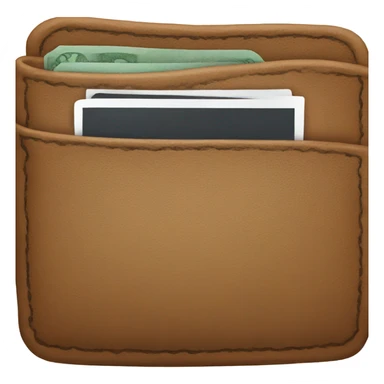 Empty wallet sticker