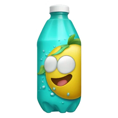 a bottle of baja blast sticker