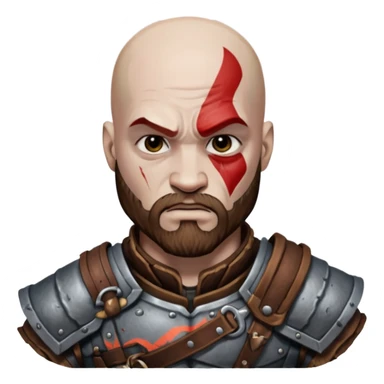 God of War Kratos sticker