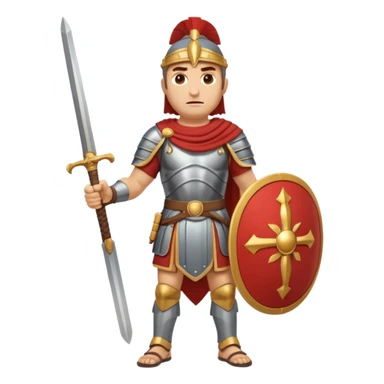 Famoso general cartagines de alto rango de la época púnica, estratega militar muy importante, foto del cuerpo entero sticker