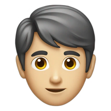 Steve jobs young sticker