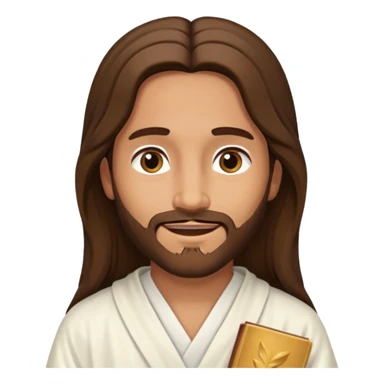 Jesus telling a story sticker