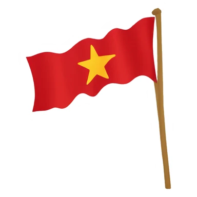 feminist communist flag sticker
