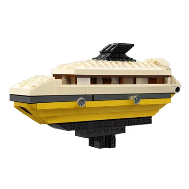 Lego Naboo Royal cruiser Starship birdhouse  sticker